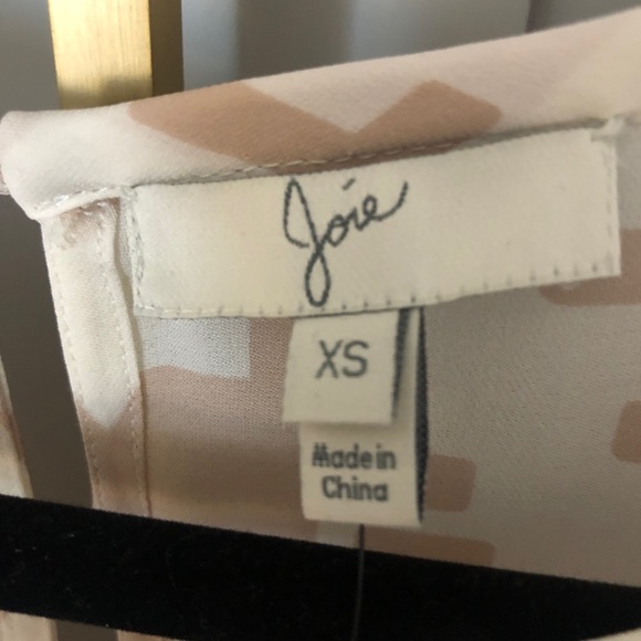 NWT Joie silk shirt XS - Picture 6 of 6